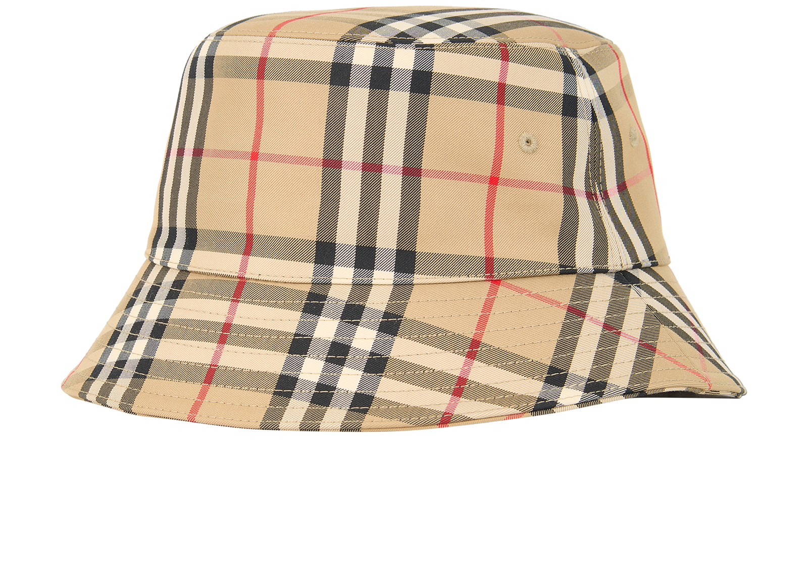 Burberry Bucket Hat, &pound;150, Accessories, Beige, Cotton, Back view